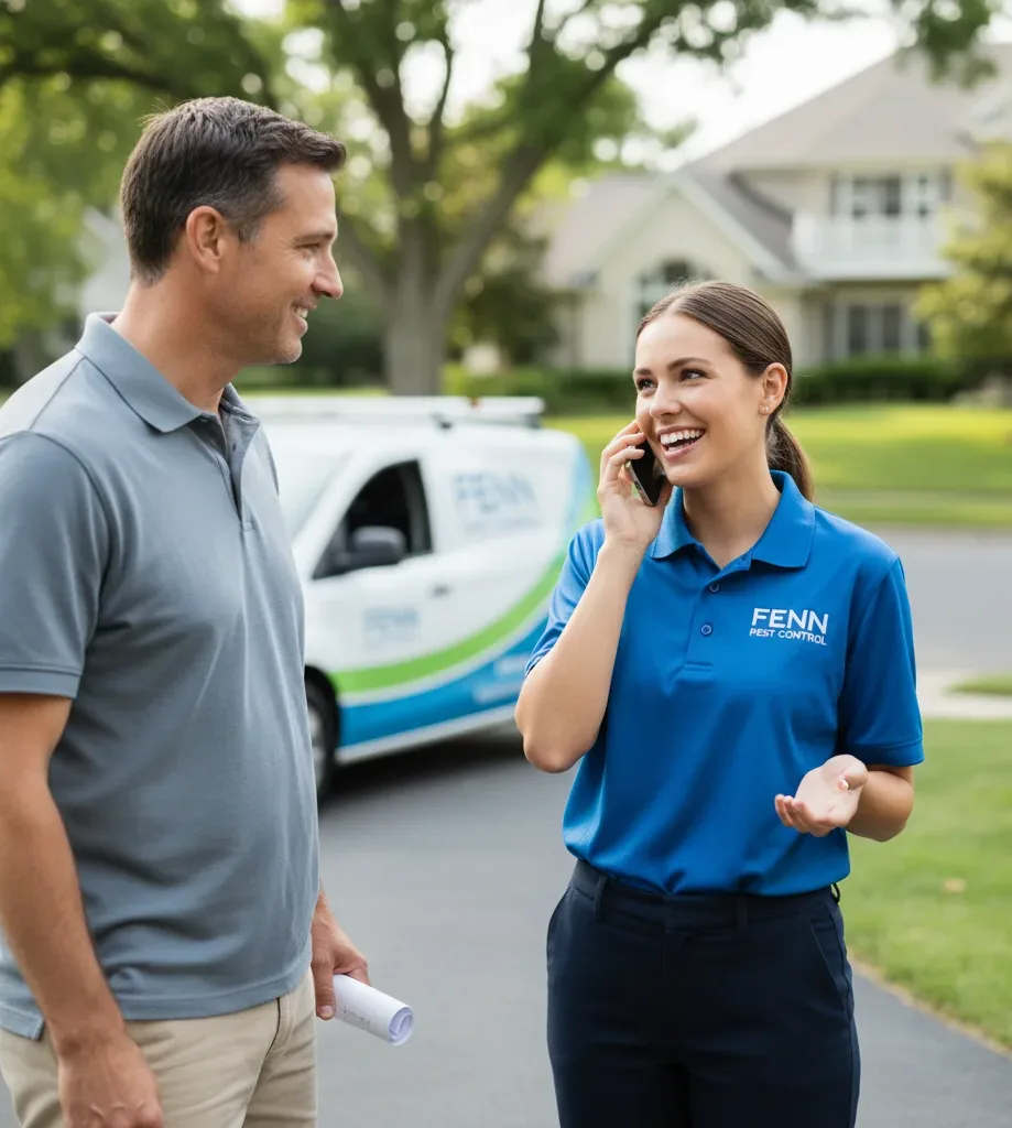 Fenn Pest Control customer support in Alden